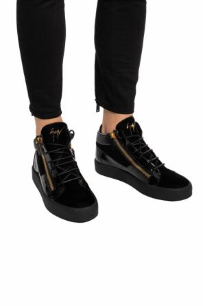 Logo-appliquéd sneakers, zdjęcie 2 Logo-appliquéd sneakers od Giuseppe Zanotti